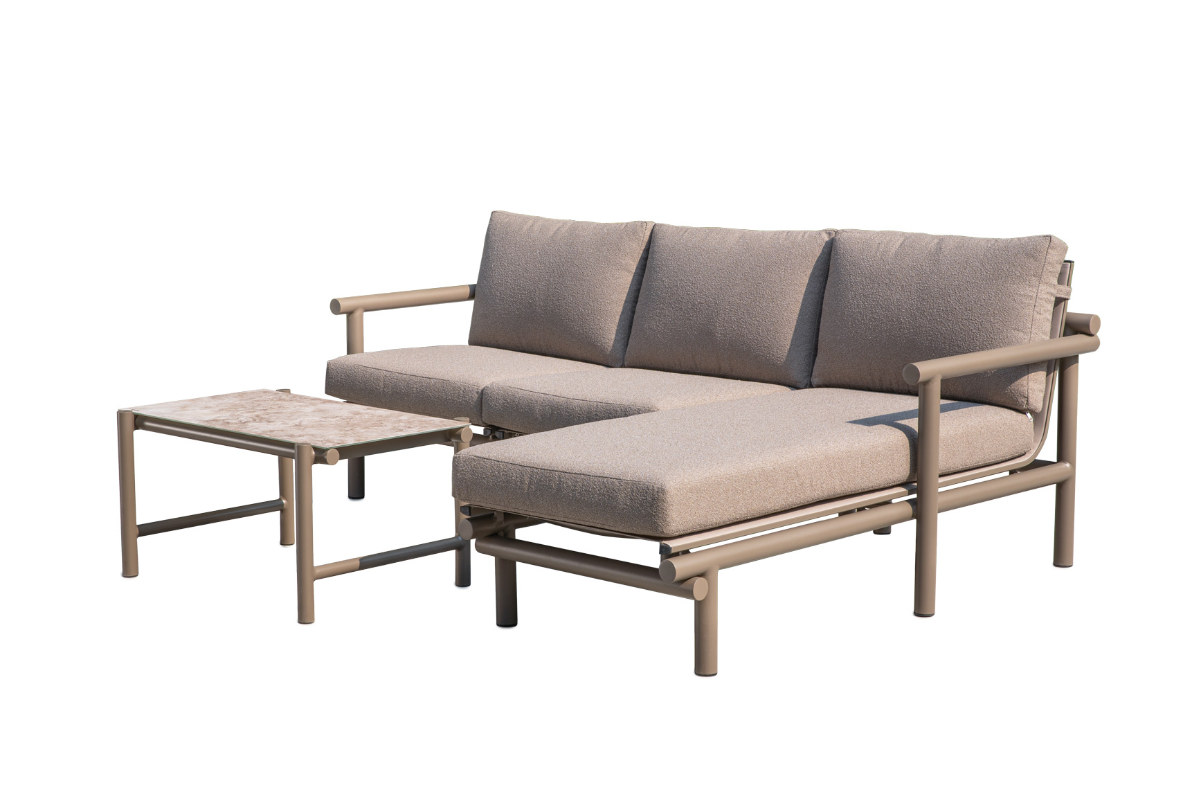 42518-cherishoutdoor-chaise-lounge-set-s1 Outdoor Modular Sofa Set with Matching Lounge Table 42518 - Image 1