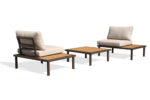 Outdoor Modular Sofa Set Collection with Integrated Polywood Side Table 51660 - Image 4
